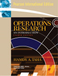 Operations Research an Introduction.