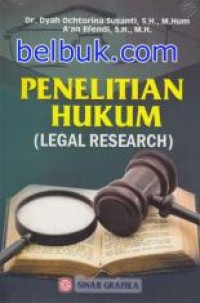Image of Penelitian Hukum (Legal Research)