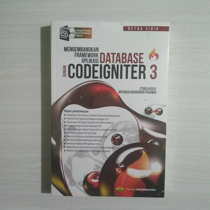 Mengembangkan Framework Aplikasi Database dengan Codeingniter 3