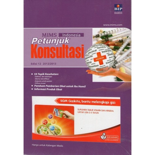 MIMS INDONESIA PETUNJUK KONSULTASI