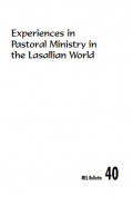 Experiences in Pastoral Ministry in the Lasallian World