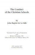 The Conduct of the Christian Schools