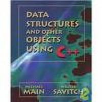 Data Structures and Other Objects Using C++