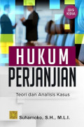 Hukum perjanjian ; teori dan analisis kasus