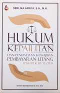 Hukum Kepailitan dan Penundaan Kewajiban Pembayaran utang