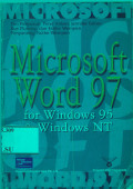 Microsoft Word 97 for Windows 95 & Windows NT