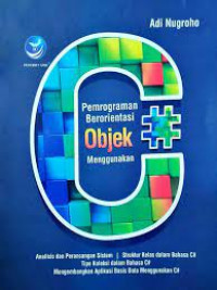 Pemrograman Berorientasi Objek Menggunakan C#