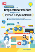 Pemrograman graphical user interface menggunakan python dan pysimplegui