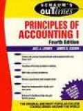Principles of Accounting I: Schaum's Outline of Theory and Problems