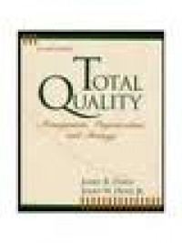Image of TOTAL QUALITY: Management, Organization, and Strategy