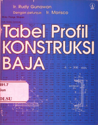 Tabel Profil Konstruksi Baja