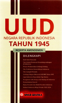 Uud Negara Ri Tahun 1945 Beserta Amandemen