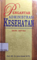 Pengantar Administrasi Kesehatan