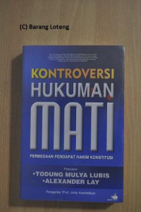 kontroversi Hukuman Mati