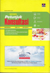 MIMS Petunjuk Konsultasi