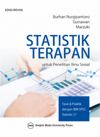 Image of Statistik Terapan untuk Penelitian Ilmu Sosial