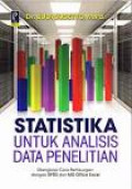 Statistika : untuk analisis data penelitian