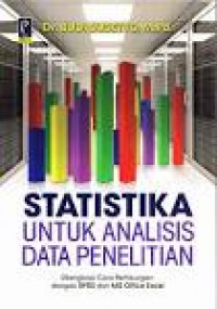 Image of Statistika : untuk analisis data penelitian