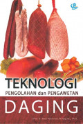 Teknologi Pengelahan dan Pengawatan Daging