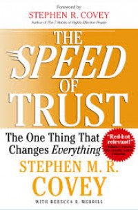 The Speed Of Trust