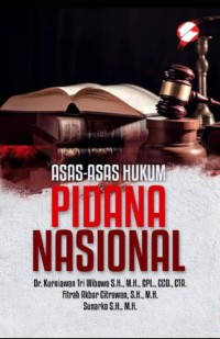 Image of Asas-Asas Pidana Nasional