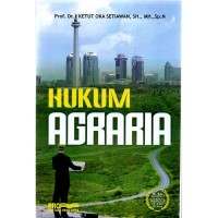 Image of Hukum Agraria