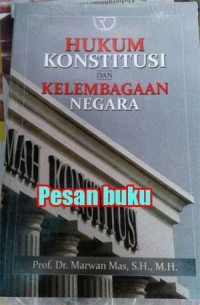 Image of Hukum Konstitusi dan Kelembagaan Negara