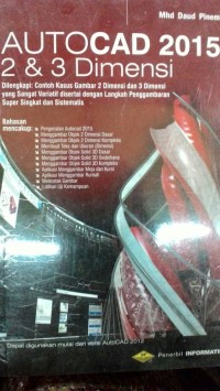 Image of Autocad 2015 2 & 3 Dimensi
