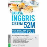 Image of Bahasa Inggris Sistem 52 M Jilid 3