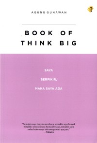 Image of Book of think big