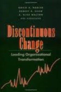 Image of DISCONTINUOUS CHANGE: Leading Organizational Transformation