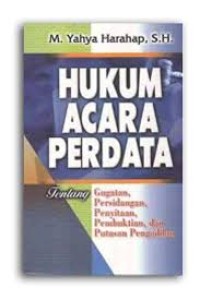 Image of Hukum Acara Perdata : teori dan praktek