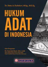 Image of Hukum Adat Di Indonesia