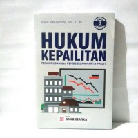 Image of Hukum Kepailitan Pengurusan dan Pemberesan Harta Pailit