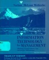 Image of Information Technology for Management: Making Connections for Strategic Advantage