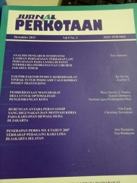 Image of Jurnal Perkotaan