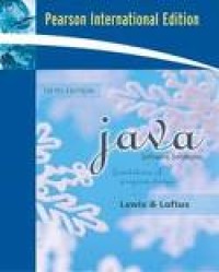 Image of Java Software Solutions Foudations of Program Design
