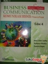 Image of BUSINESS COMUNICATION KOMUNIKASI BISNIS : Proses & Produk Buku 1