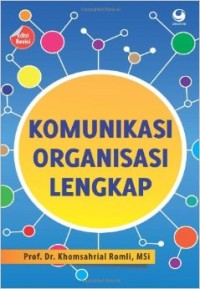 Image of Komunikasi Organisasi Lengkap