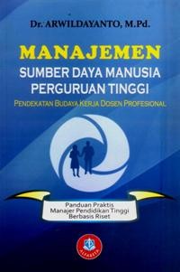 Image of Manajemen Suber Daya Manusia Perguruan Tinggi