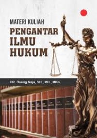 Image of Materi kuliah pengantar ilmu hukum