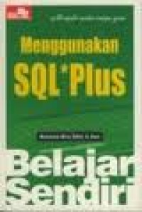 Image of Menggunakan SQL*Plus