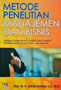 Image of Metode Penelitian Manajemen dan Bisnis