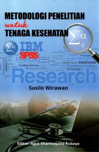 Image of Metodologi penelitian untuk tenaga kesehatan