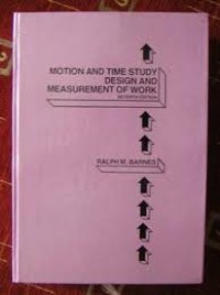 Image of Motion and Time Study Design and Measurement of Work