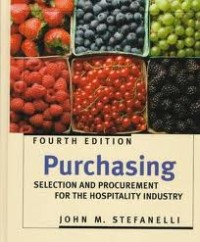 Image of PURCHASING: Selection and Procuremenr for the Hospitality Industry