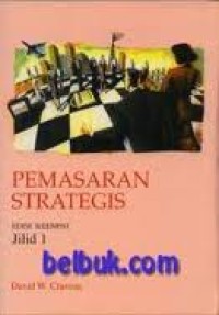 Image of Pemasaran Strategis, Jilid 1