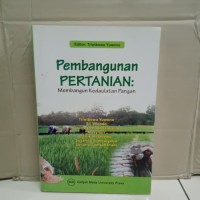 Image of Pembangunan Pertanian  : Membangan Kedaulatan Pangan