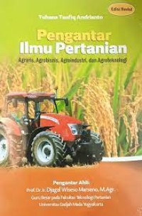 Image of Pengantar ilmu pertanian