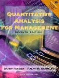 Image of QUANTITATIVE ANALYSIS FOR MANAGEMENT